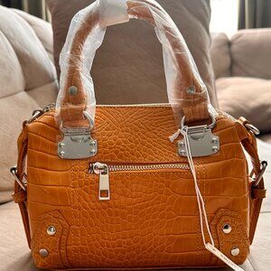 Urban Outfitters Vegan Leather Small Bowler Style Crossbody Bag - New!